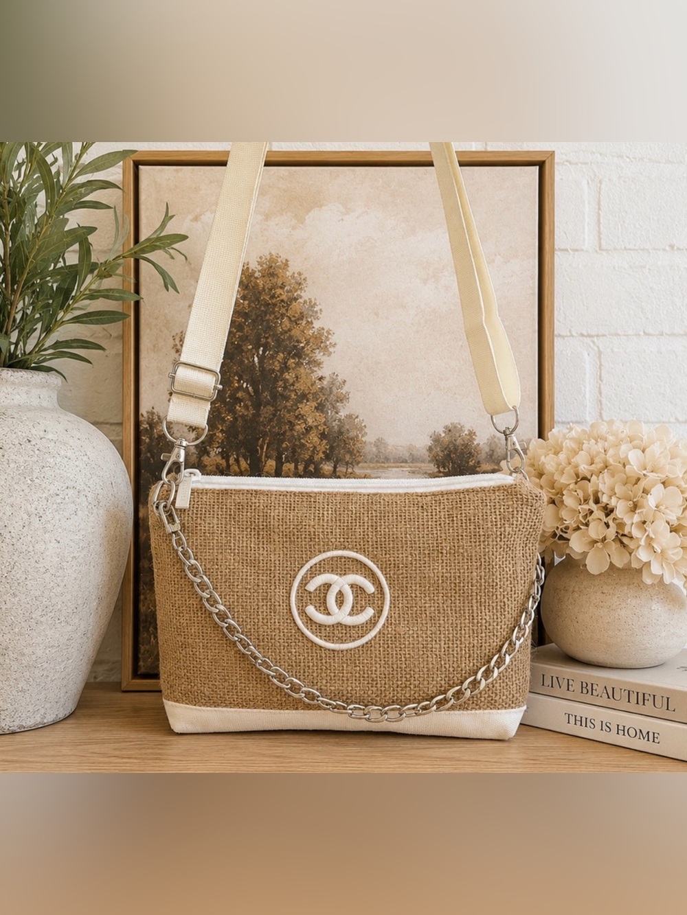 Chanel Woven Beauty/Cosmetic Bag GWP/VIP item NWOT